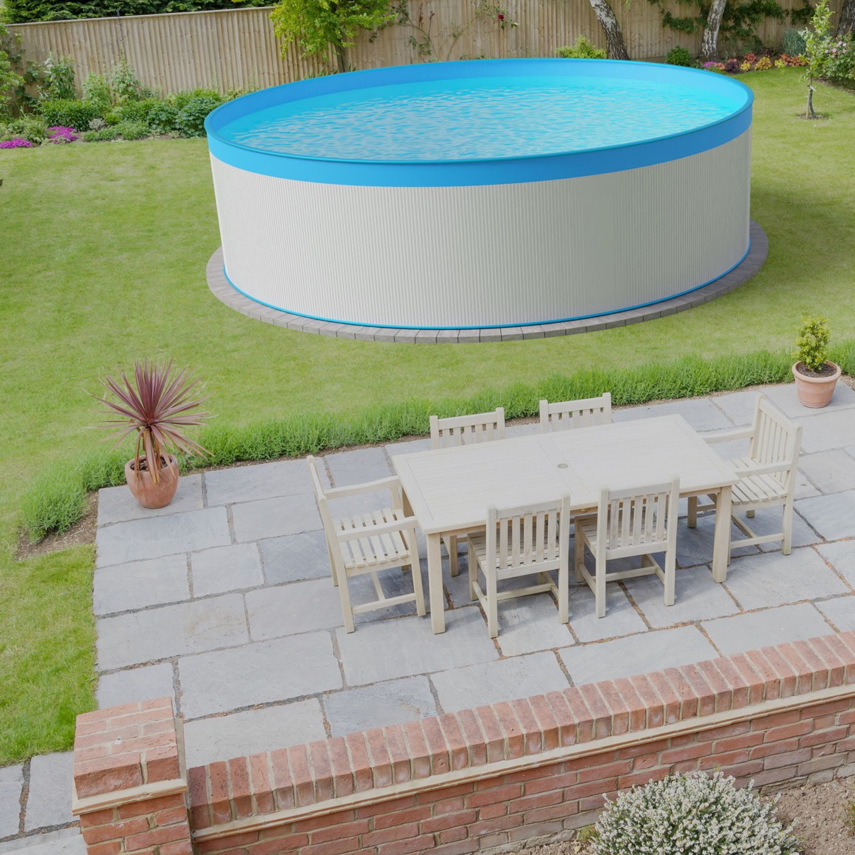 Einzelbecken Rundpool Stahlwandbecken 550 X 150 Rund Rundpool einzelbecken-rundpool-stahlwandbecken-550-x-150-rund-rundpool