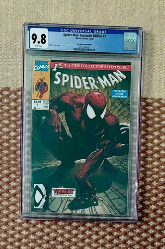 Spider-Man #1 Clayton Crain CGC 9.8 Scorpion Comics