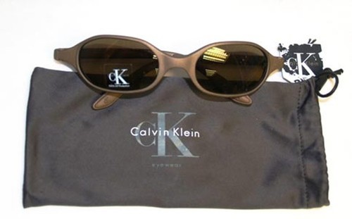 VINTAGE STYLE Calvin Klein Occhiali da sole CK3010 Marrone | eBay