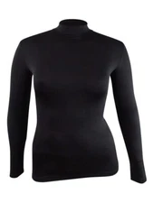 32 Degrees Women's Cozy Heat Mock-Neck Top Black XS