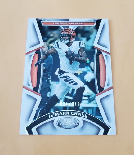 2023 Panini Certified Mirror 1/349 Ja'marr Chase #39 First Print SP Bengals - Picture 3 of 4