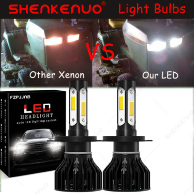2 4Side Super Bright LED Bulbs For Fendt 936 Vario S4 tractor p# bulbs 72312061