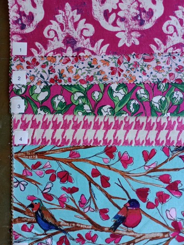 MICHAEL MILLER FABRICS GARDEN WALL LAURA GUNN SKY COL SAMPLE BOOK PATCHWORK 2011 - Picture 2 of 6
