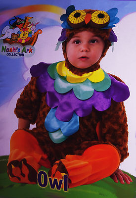Baby Girls Colorful Owl Bird Halloween Costume Outfit Infant