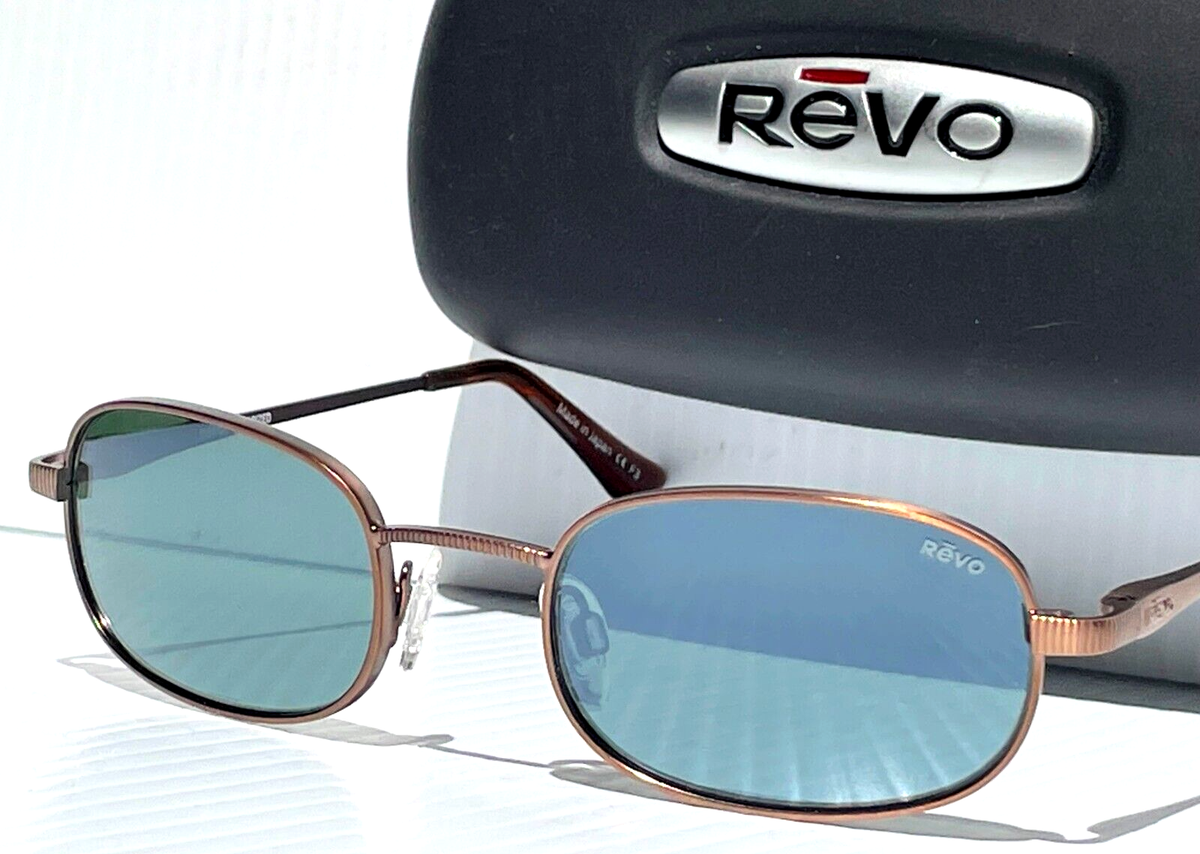 NEW Revo COBRA Antique Bronze POLARIZED Grey GLASS Lens Sunglass 