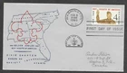 USA 1960 Sc 1145 BOY SCOUTS 50th Anniv DIXIE CHAPTER SOSSI First Day Cover