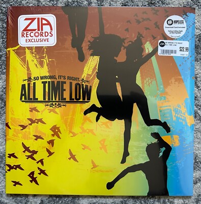 All Time Low - So Wrong It's Right LP Vinyl Zia Exclusive/260