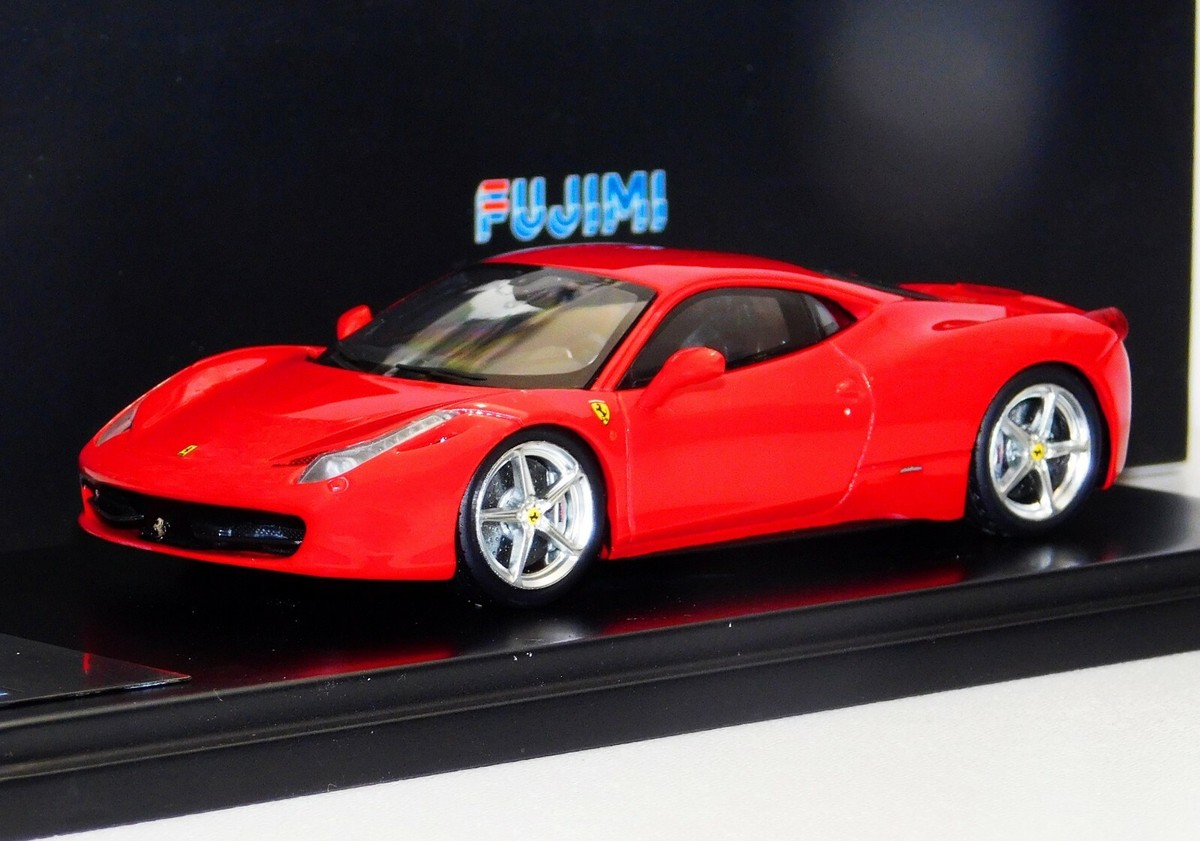 FERRARI 458 ITALIA ROSSO SCUDERIA 2009 TRUESCALE FUJIMI TSM10FJ002