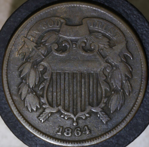 1864 2¢ Fine