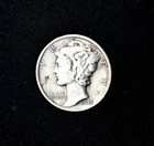 1945-S Mercury Dime~90% Silver~VF~Very Fine~Combined Shipping~!