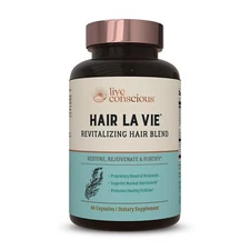 Hair La Vie Live Conscious Revitalizing Blend Hair Growth Vitamins for Women ...