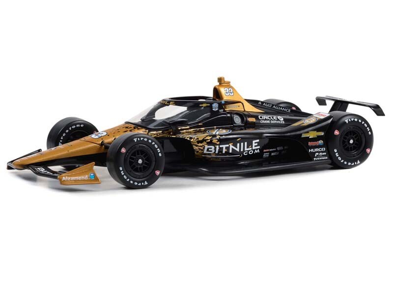 #33 Ed Carpenter / Ed Carpenter Racing Bitnile 1:18 Scale Car - Greenlight 11216