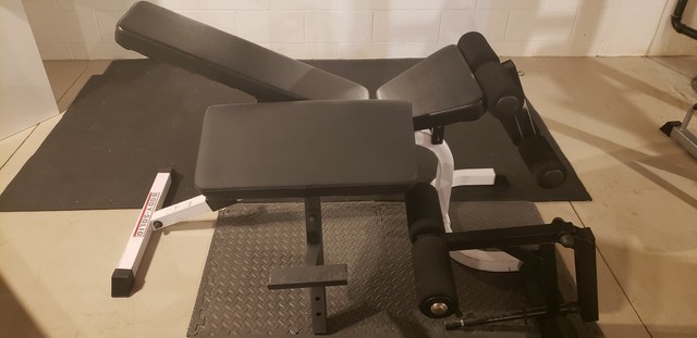 Lifting Bench Incline Flat Decline Lat Pulldown Leg Preacher Curl