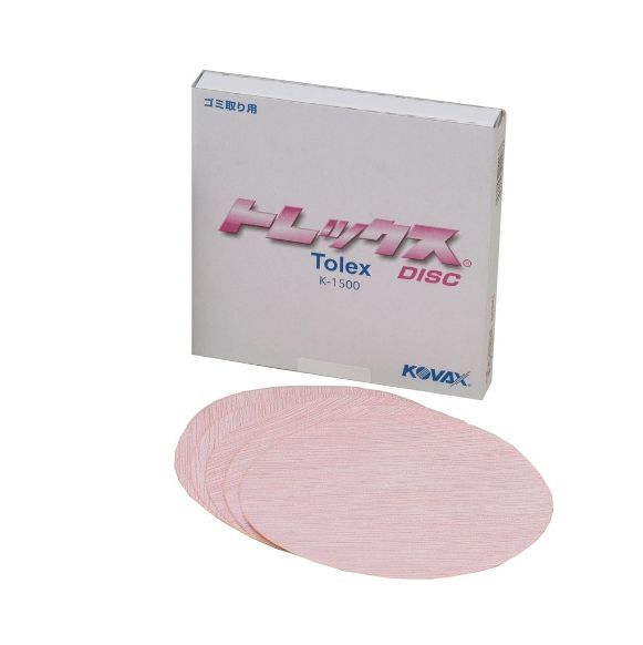 Kovax Tolex disc K1500 50discs dry sanding sandpaper 150 diamater