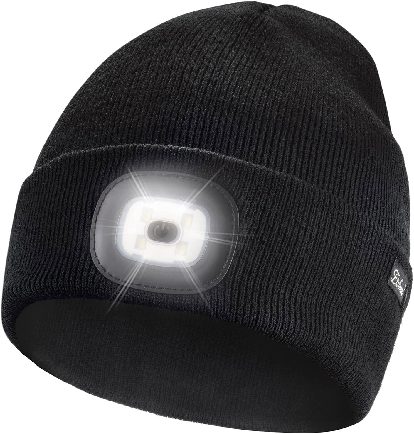 USB Rechargeable Unisex Beanie with Light - Perfect Gift for Men & Dad