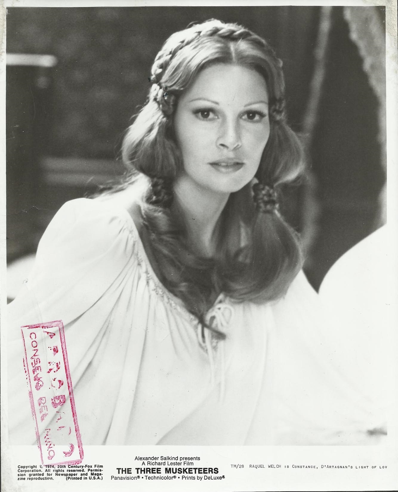 RAQUEL WELCH in "The Three Musketeers" Original Vintage Photo Portrait