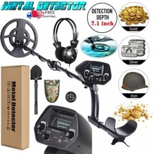 Underground Metal Detector With LCD Display  Gold Digger Tool  8" Search Coil
