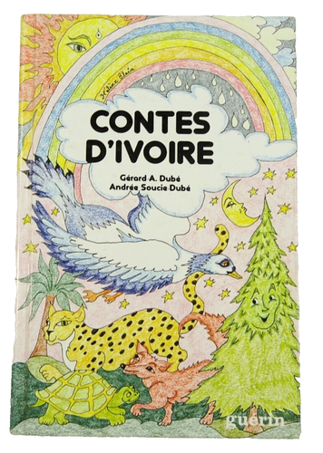 Contes d'Ivoire Guerin French Elementary School Reader Vintage 1980s