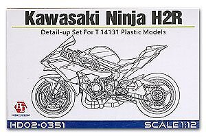 Hobby Design 1/12 Kawasaki Ninja H2R Detail Up Set Hd02-0351