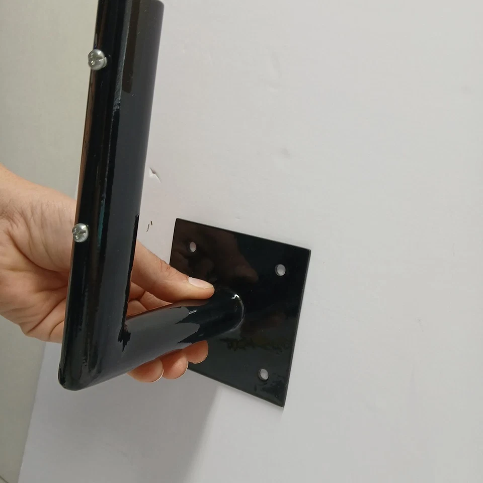 Montaje de techo de veleta de acero, ¡¡súper oferta!! Se adapta a STANDARD 3/4"" VARILLA negro Foto 3 de 4