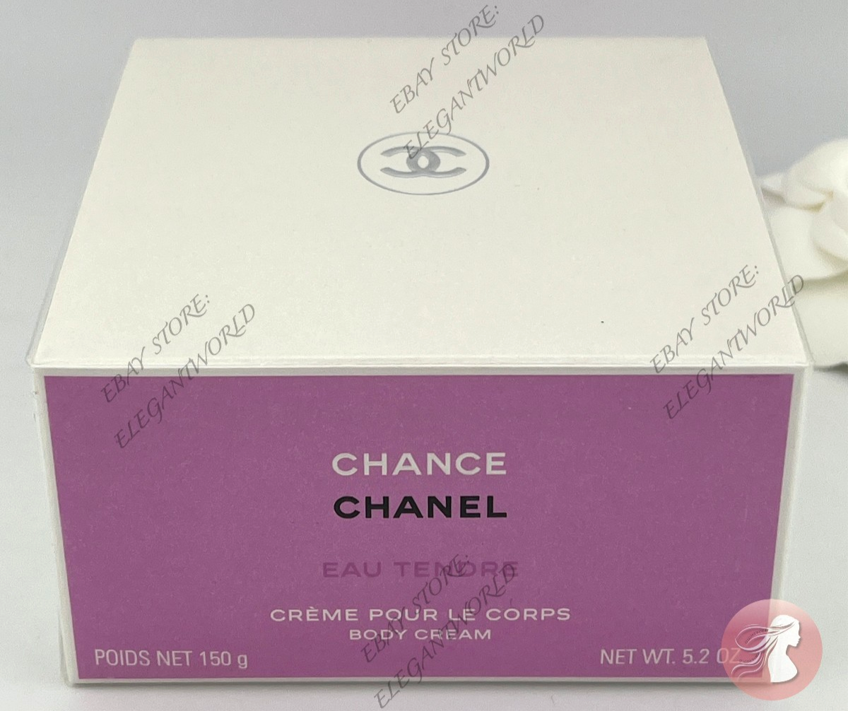 CHANEL CHANCE EAU TENDRE Body Cream 5.2 oz/ 150g 100% AUTHENTIC