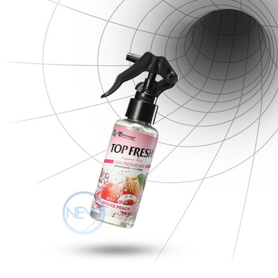 TREEFROG WHITE PEACH SCENTED TOP FRESH AIR FRESHENER 100ML/3OZ SPRAY/MIST BOTTLE