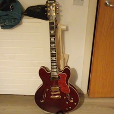 Benson Es 335 semi hollow Jazz guitar Cherry Red