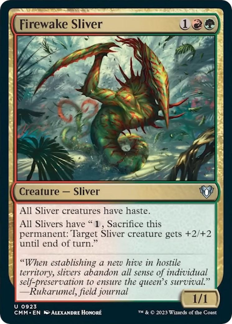 Firewake Sliver - CMM - 923 NM/LP