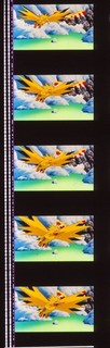 Pokemon 2000 35mm Film Cell strip very Rare j32