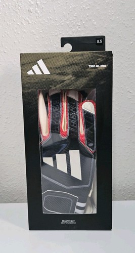 Guanti portiere calcio Adidas Trio GL Pro taglio negativo taglia 8,5 nero bianco - Foto 3 di 3