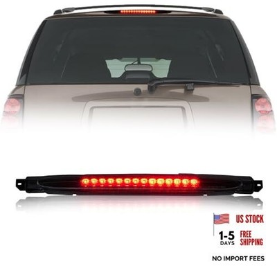 Third Brake Light for with Strobe Flash 2002-2009 Chevy Trailblazer GMC BLACK