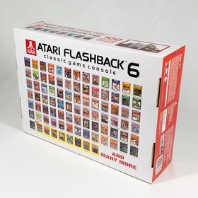 2015 AtGames Atari Flashback 6 Classic Console 100 Built-in Games - AR2680