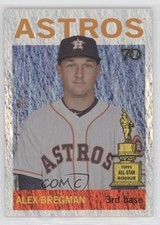 2021 Topps All-Star Rookie Cup Base Statue Holofractor 31/99 Alex Bregman o7m