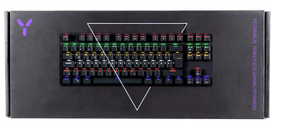 ISY IGK-4000 TKL Mechanical Gaming Keyboard RGB Huano Red Switches