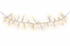 LUMIDA LED Lichterkette Außen 400 LED 3m Garten Balkon Weihnachten Timer