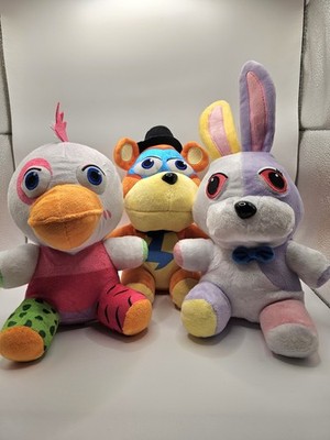FNAF 9'' Plush Vanny Glamrock Freddy's Glamrock Chica Security Breach (3)