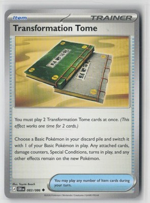 Transformation Tome 083/086 Uncommon ME04: Chaos Rising Near Mint