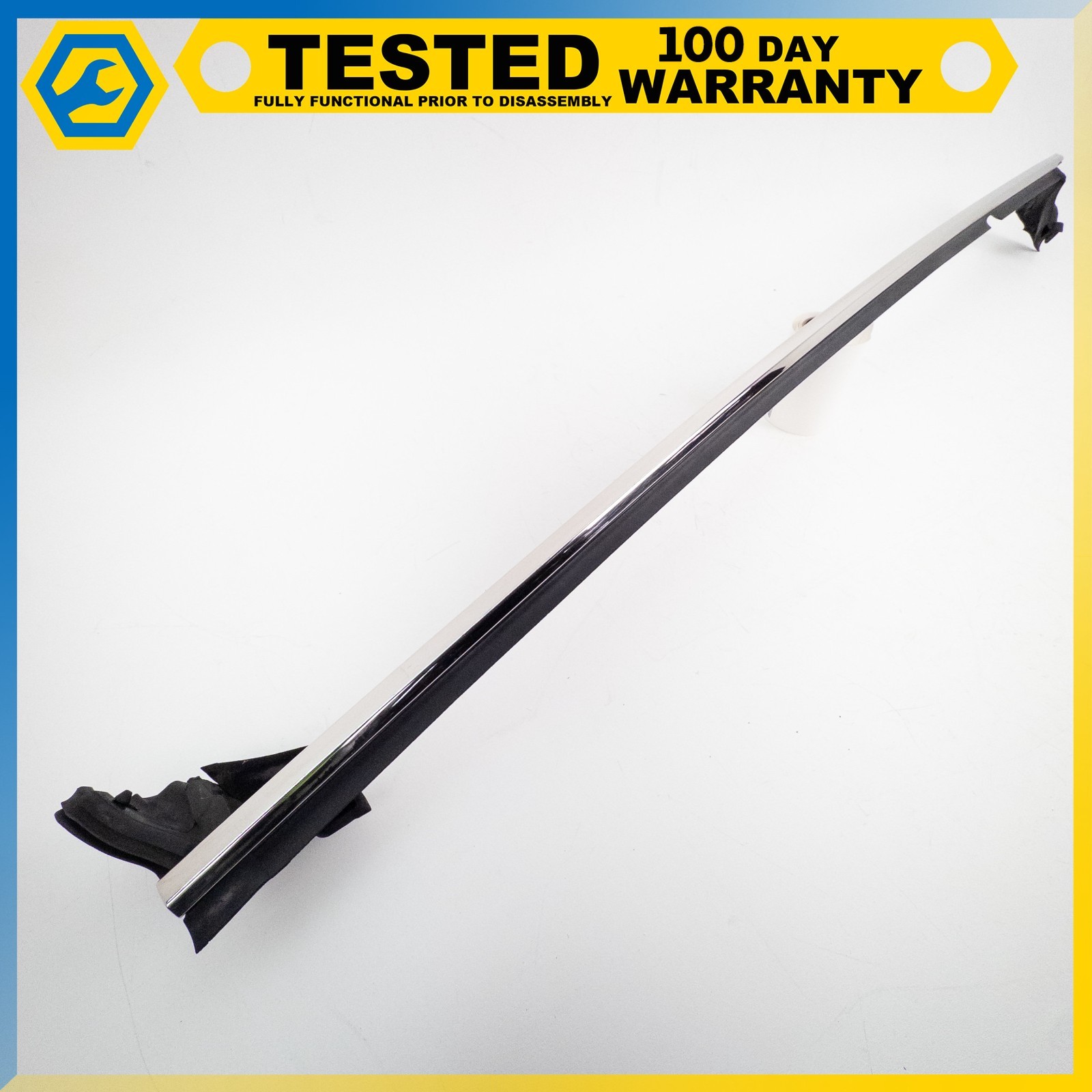 03-13 BENTLEY CONTINENTAL GT FRONT LEFT WINDOW WEATHER SEAL MOLDING OEM