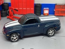 2003-2006 Chevy SSR Pickup Bermuda Blue 1/64 Scale Diorama Model