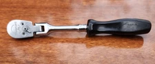 Snap-On Tools TM835 1/4" Drive Flex Head Hard Grip Black Handle Ratchet USA