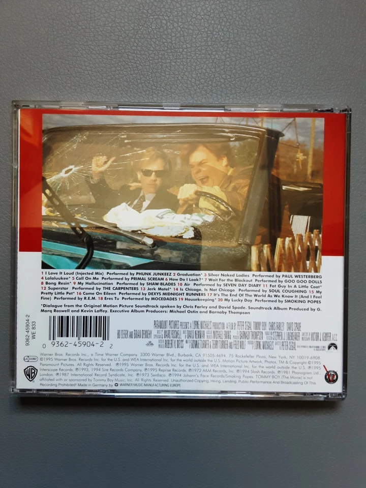 Tommy Boy - Soundtrack CD - Bild 2 von 2