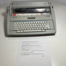 Brother Correctronic GX 8250 Electric Typewriter Word Processor As Is