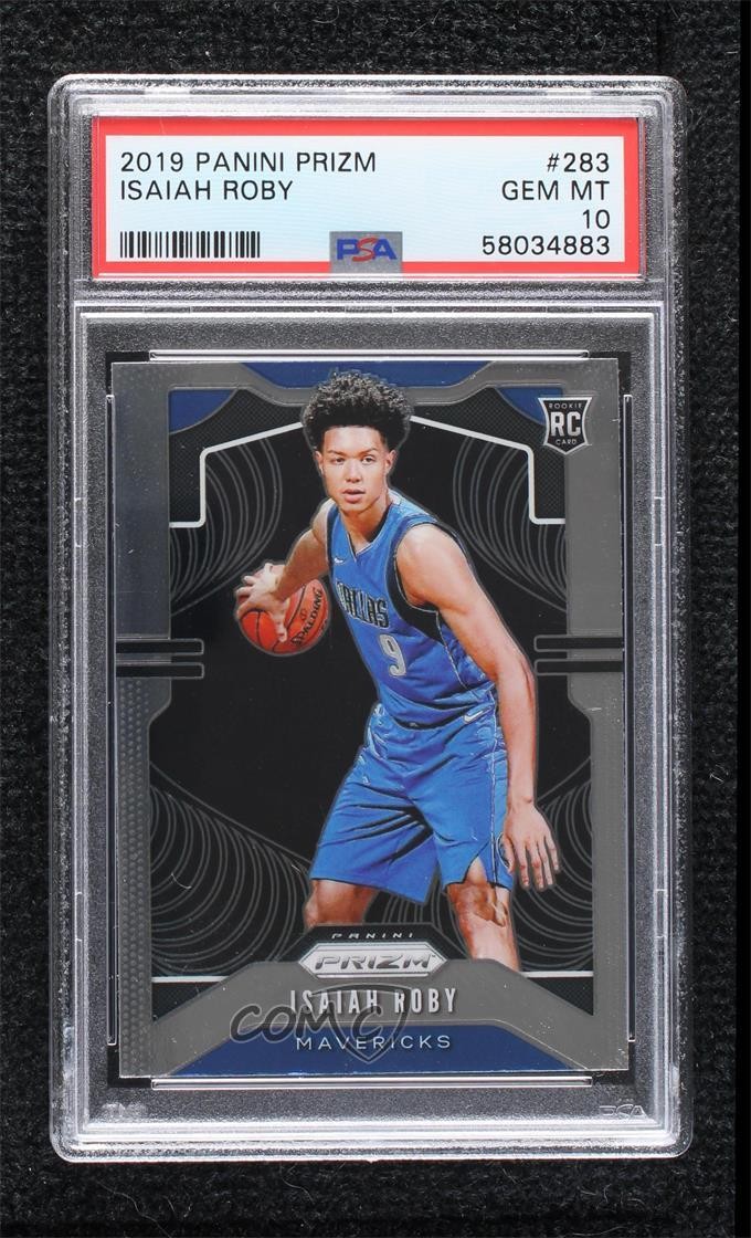 2019-20 Panini Prizm Rookie Isaiah Roby #283 PSA 10 GEM MT Rookie RC 1o3f
