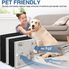 1 PC Nispira HEPA Carbon Filter Replacement for Coway Air Purifier AP-1512H USA