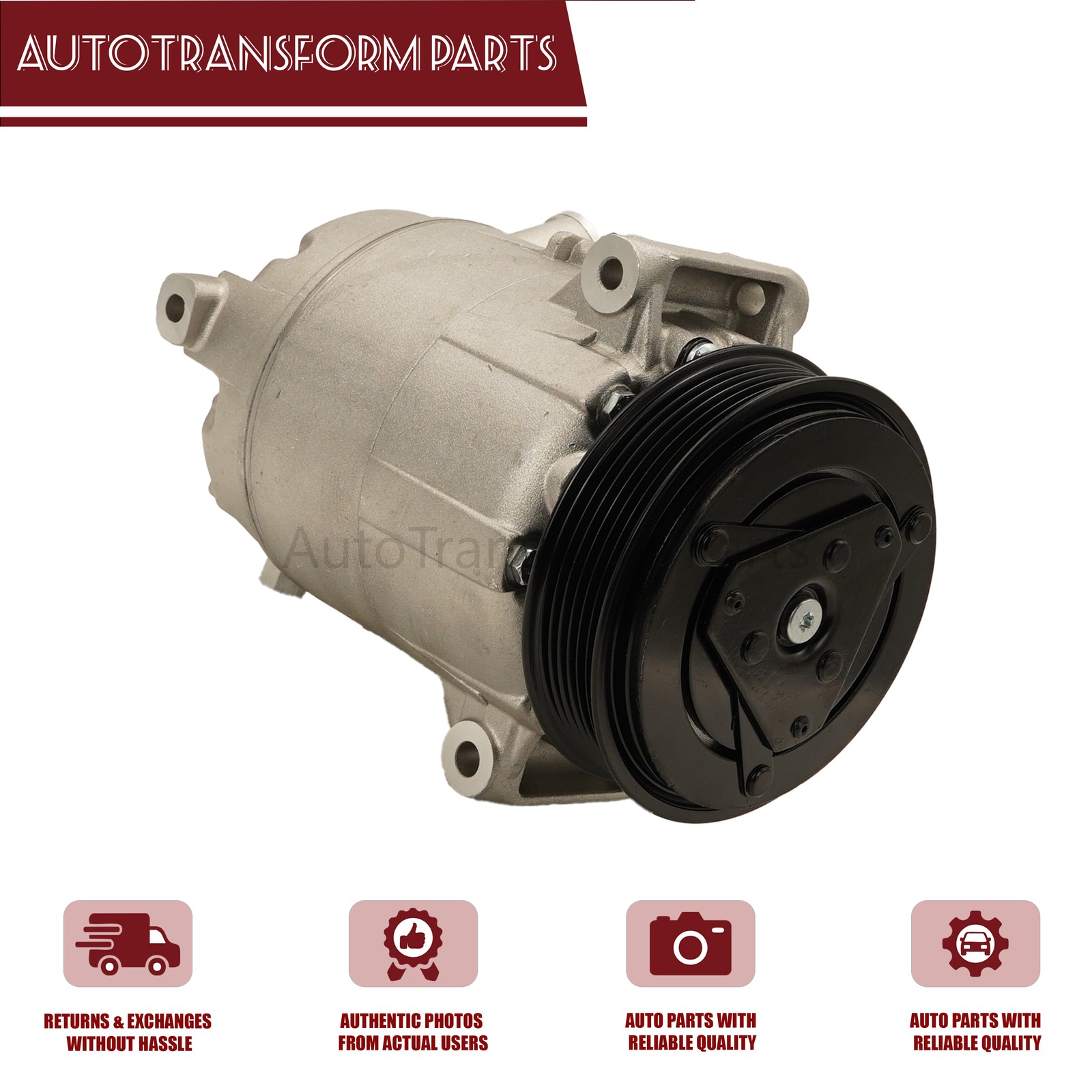 A/C Compressor For Maserati Ghibli Newer Quattroporte Levante 3.0L Only 333332