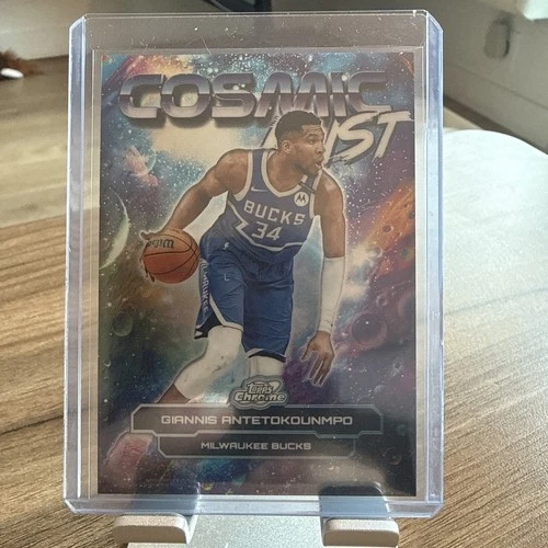 2026 Topps Cosmic Chrome Basketball, Giannis Antetokounmpo, Cosmic Dust #CD-5