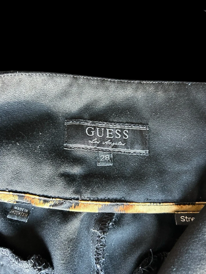 ✨ Guess black velvet flare pants✨ - Image 4 of 4