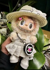 NUOVO TATUATO Monster Art Doll SOYMILK + vestito peluche LABUBU pacchetto lotto set