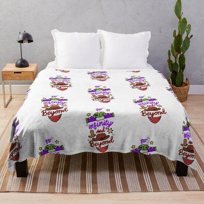 Disney Let s Go To Infinity & Beyond Fleece Blanket Gift For Friends