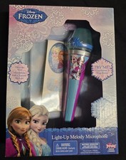 Disney Frozen Sparkling Light-Up Melody Microphone Plays Let It Go